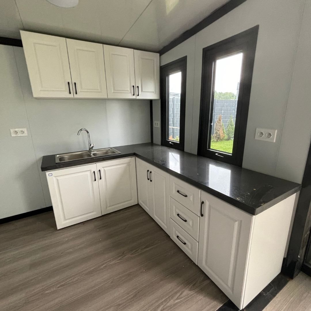 Conteneur mobile Tiny House 2 pièces de 35m2 maison préfabriquée pliable et mobile – Image 5