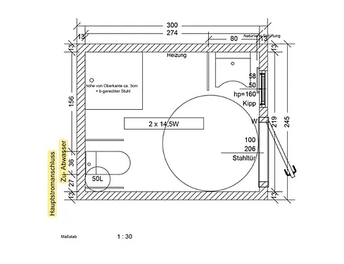 Conteneur Sanitaire de 10 Pieds. – SC0 (AMI) – (7,35 m2) – Image 2