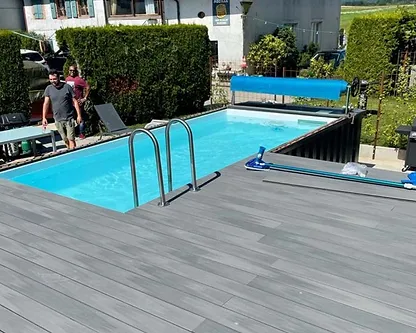 Piscine Conteneur 6.2mx 2.5m Prête à l'Emploi avec Pompe à Chaleur – Image 5