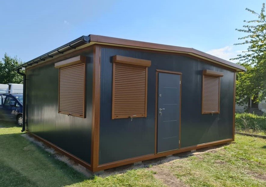 Conteneur Maison modulaire clé en main de 35 m2 toute l’année
