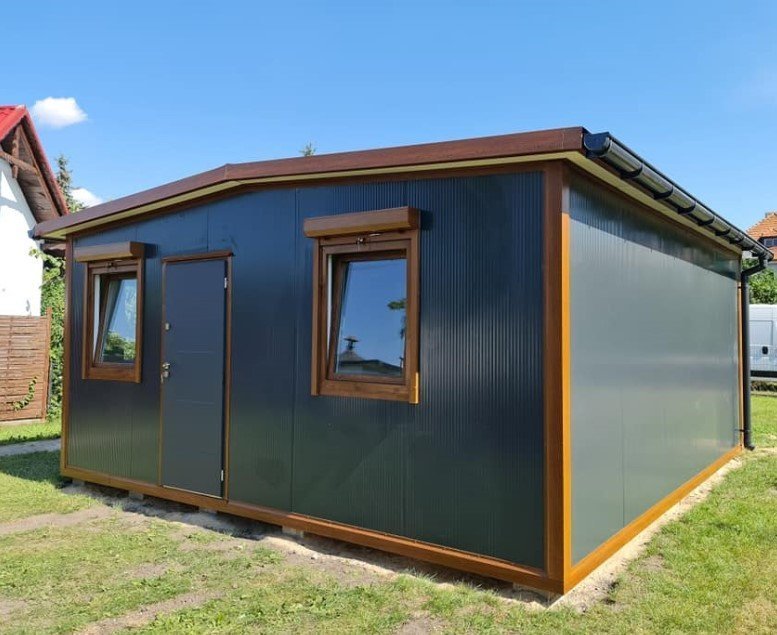 Conteneur Maison modulaire clé en main de 35 m2 toute l’année – Image 3