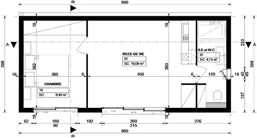 Tiny House Modulable de 35 m², Clé en Main Standard – Image 2