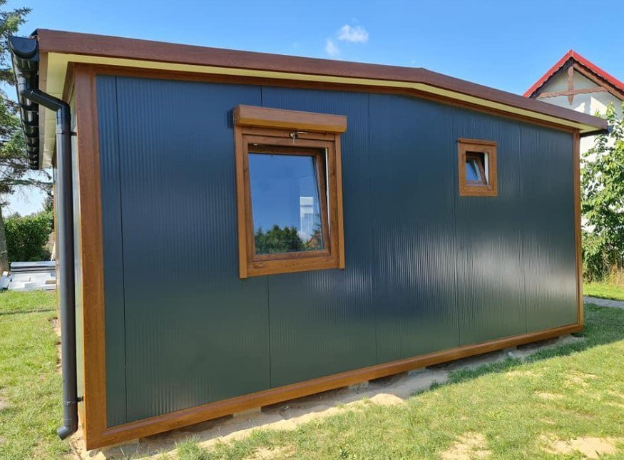 Conteneur Maison modulaire clé en main de 35 m2 toute l’année – Image 9