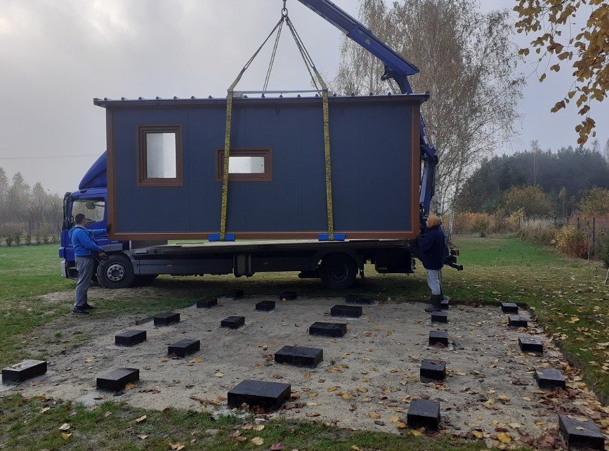 Conteneur Maison modulaire clé en main de 35 m2 toute l’année – Image 11