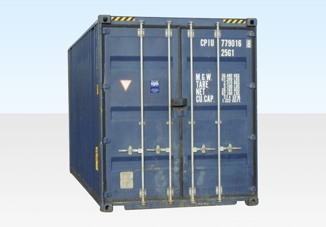 Conteneur D’expédition Usagé De 20 Pi X 8 Pi – Toit Ouvert – Image 2