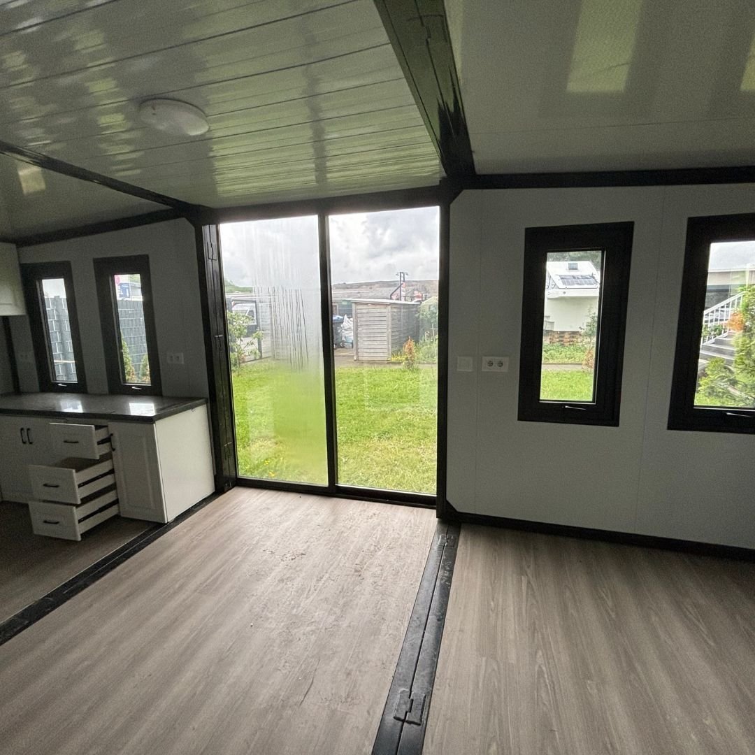 Conteneur mobile Tiny House 2 pièces de 35m2 maison préfabriquée pliable et mobile – Image 9