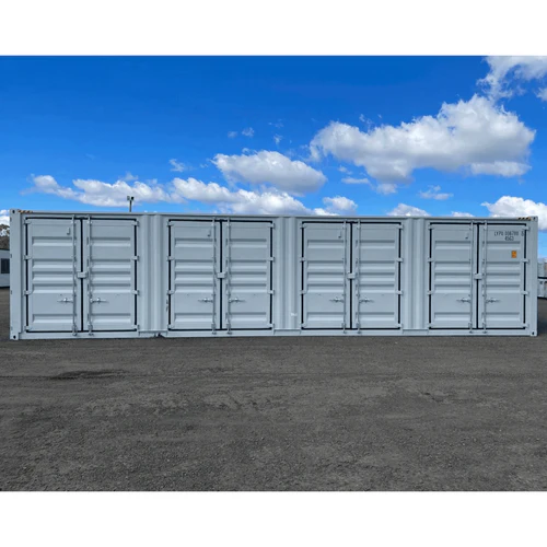 Conteneur High Cube de 40 pieds avec 4 portes latérales