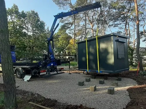 Conteneur résidentiel social de 12m2 avec salle de bain et cuisine 5x2,5m – Image 2