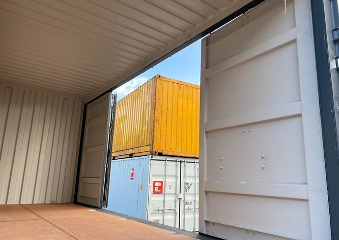 Conteneur maritime de 20 pieds Open Side High Cube (20’HC) – Image 4