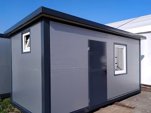 Conteneur résidentiel social de 12m2 avec salle de bain et cuisine 5x2,5m – Image 9
