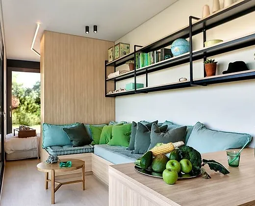 Studio conteneur 40' aménagé habitable – Image 10