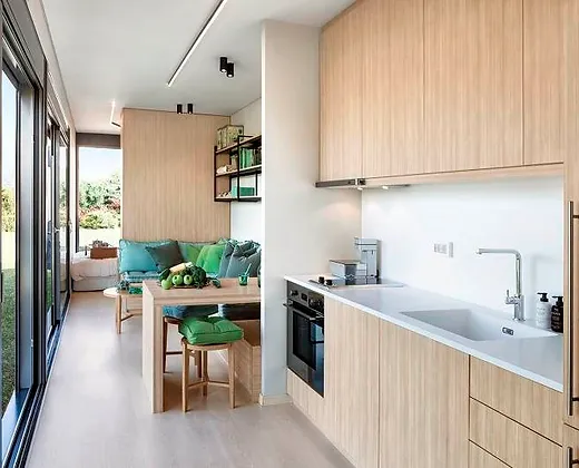 Studio conteneur 40' aménagé habitable – Image 14