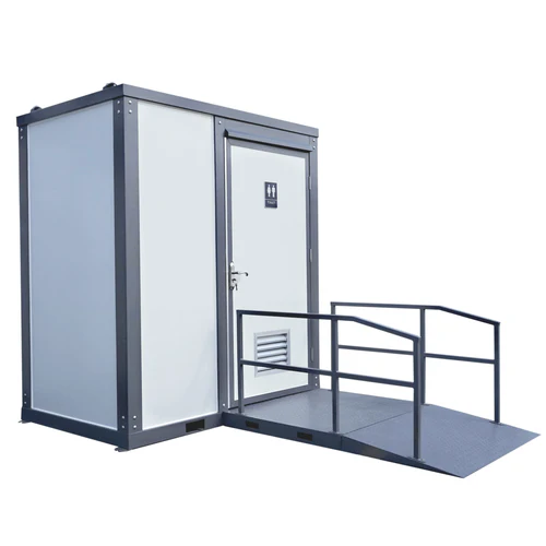 Conteneur 10 pieds Toilettes portatives accessibles aux personnes handicapées – Image 9