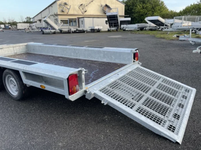 REMORQUE PORTE ENGINS HENRA TYPE MT 350X150 PTAC 3500KG – Image 3