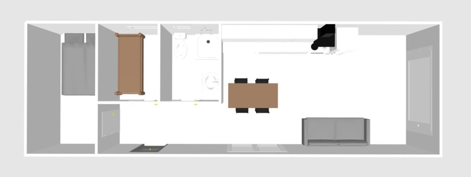 Mobil-house Laura à l'année de 35 m2 – Image 2