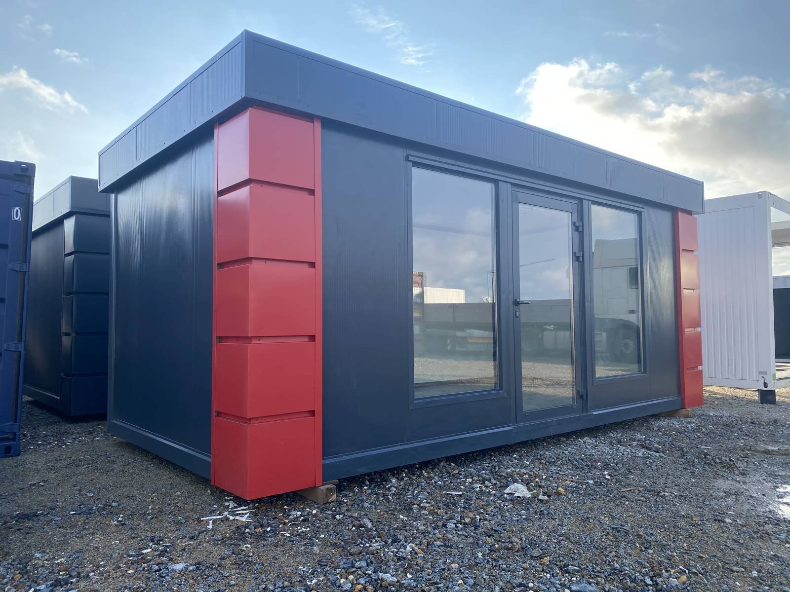 conteneur Pavillon commercial espace ouvert 3×6 – Image 4