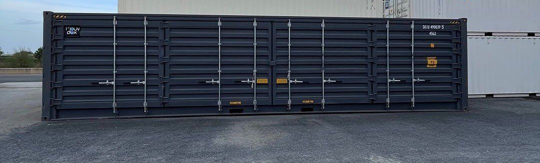 Container maritime 40′ HC OPEN SIDE 1er voyage – Image 3