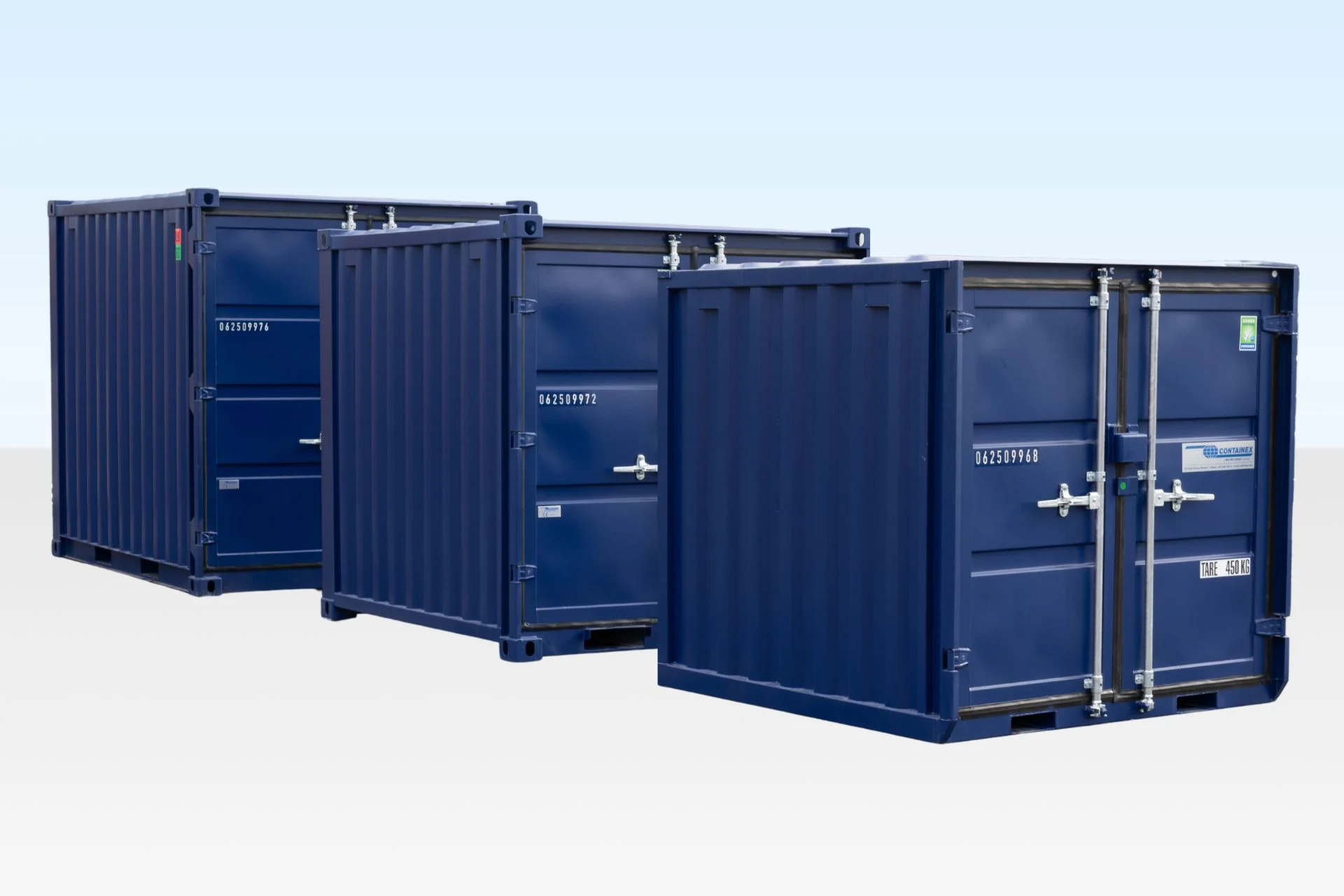 Conteneur de stockage 6 pieds Vert neuf (RAL 6007) – Image 7