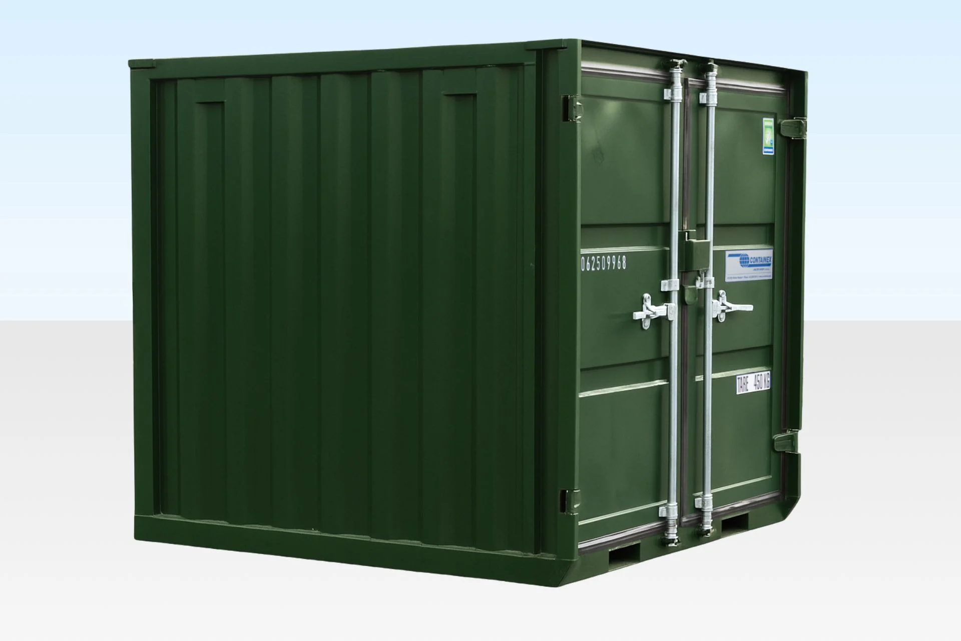 Conteneur de stockage 6 pieds Vert neuf (RAL 6007)