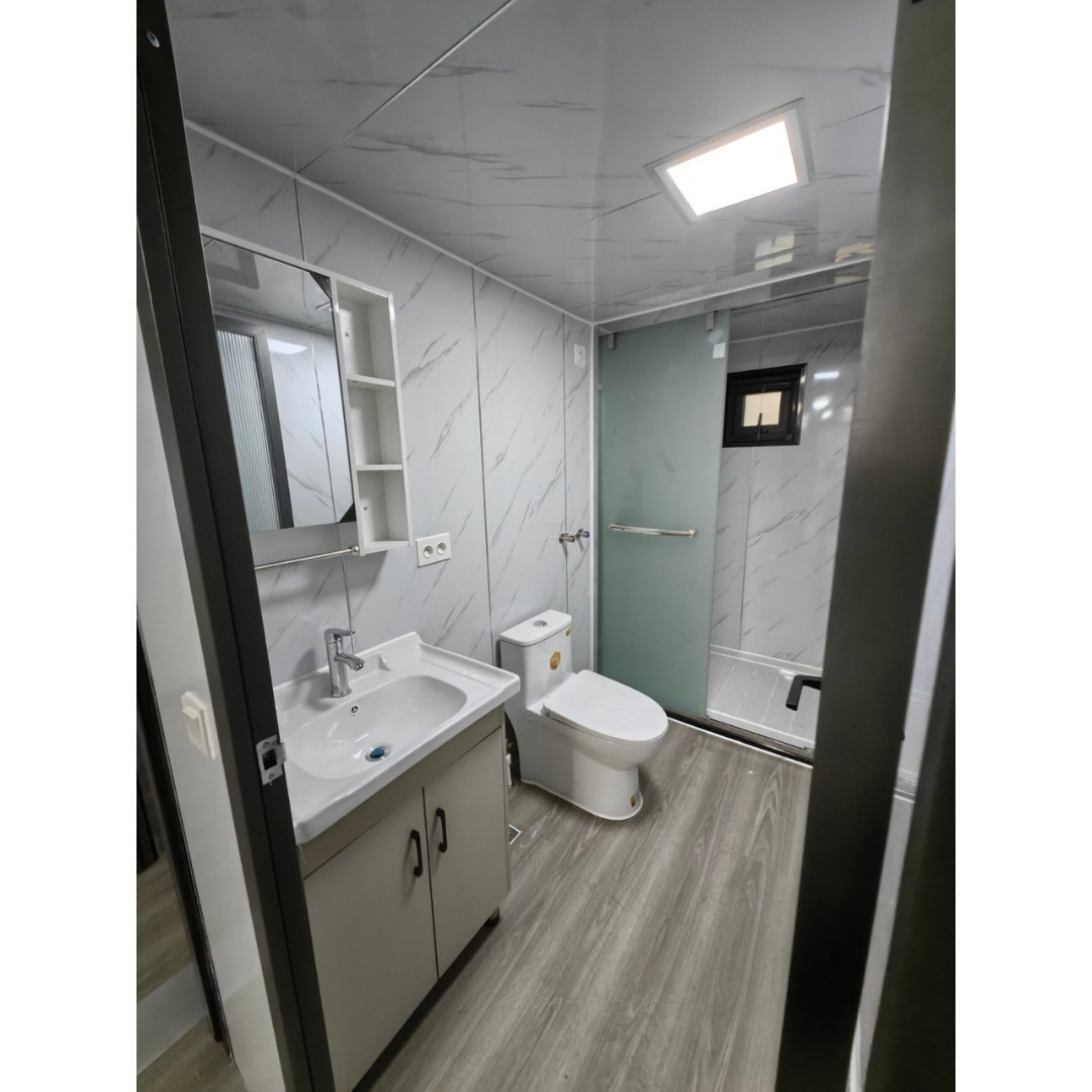 Conteneur mobile Tiny House 2 pièces de 35m2 maison préfabriquée pliable et mobile – Image 2