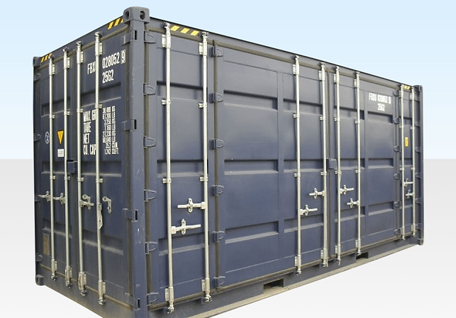 Conteneur Hi Cube De 20 Pieds (9′ 6 » De Haut) Adapté Au Stockage Ibc