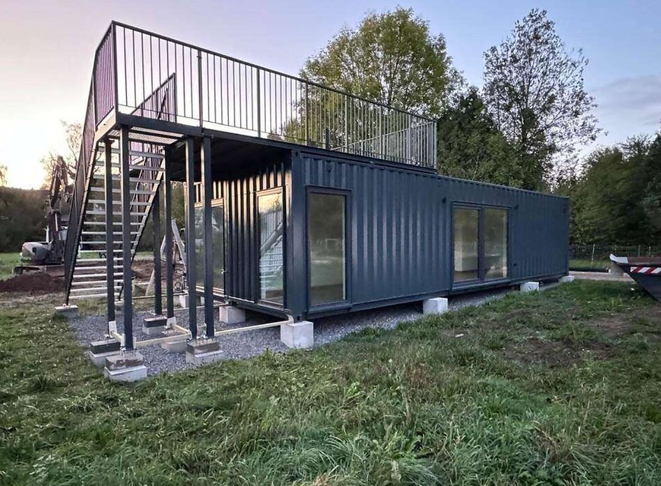 Maison conteneur habitable toute l’année – 56 m², 4 chambres, clé en main – Image 11