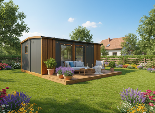 Conteneur maison habitable toute l'année modèle A de 18 m² – Image 7