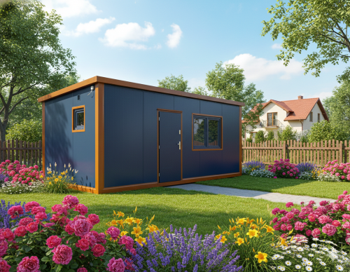 Conteneur maison habitable toute l'année modèle A de 18 m² – Image 9