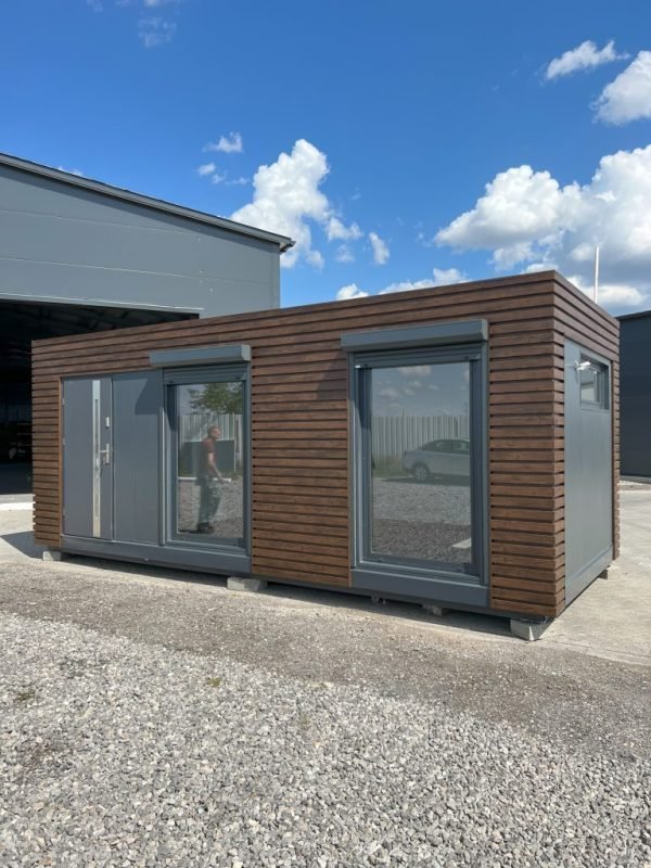 Module d'habitation conteneur 21 m² – Prêt à emménager, confortable et sécurisé