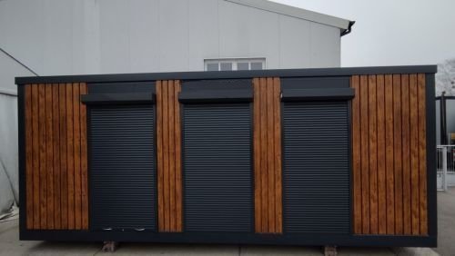 Container de bureau de 21 m² avec WC et kitchenette – Image 11