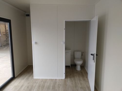 Container de bureau de 21 m² avec WC et kitchenette – Image 12