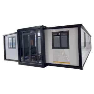 Conteneur maison extensible à 3 chambres