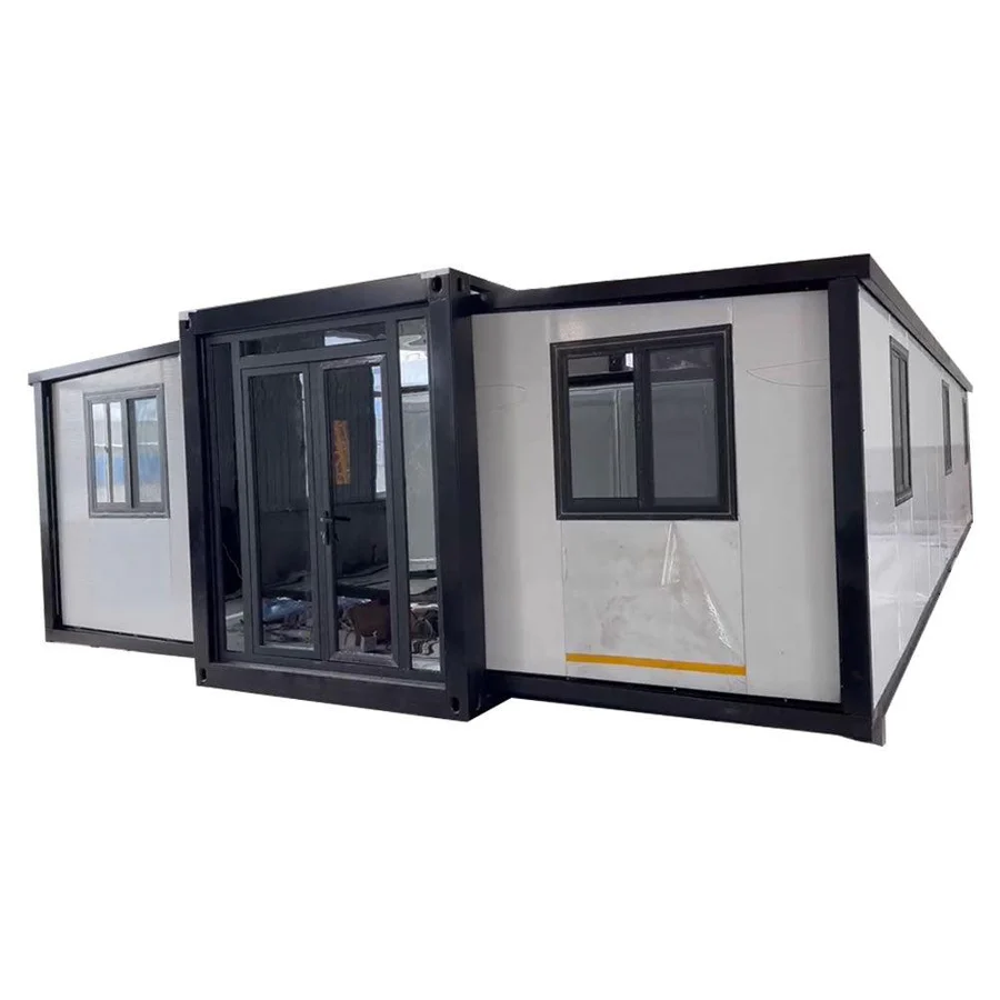 Conteneur maison extensible à 3 chambres
