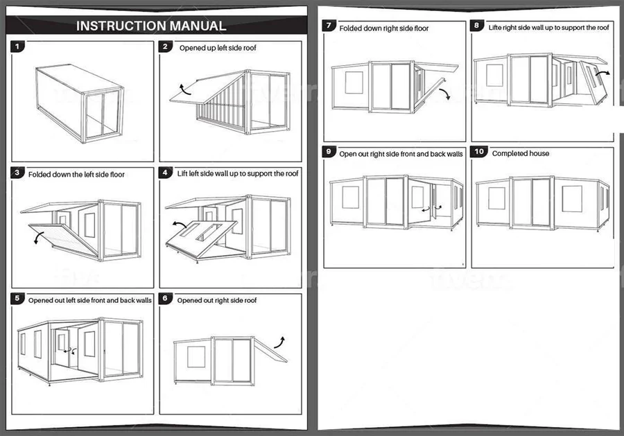 Conteneur maison extensible à 3 chambres – Image 4