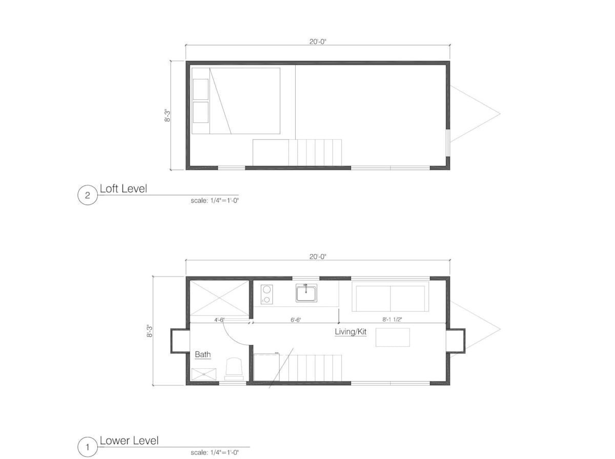 Tiny House petite maison de 22m² sur une remorque – Image 3
