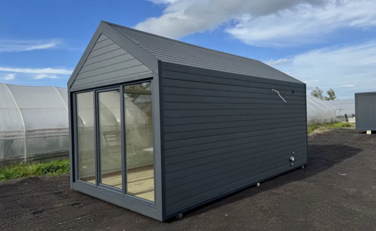 Studio en conteneur résidentiel pour espace d'habitation modulaire de 21 m² : CHGM.063 de la série "HABITAT Flex"